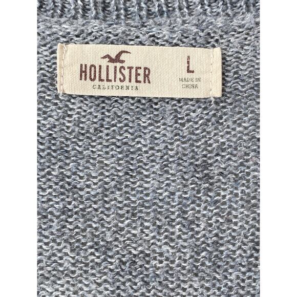 Hollister Aztec Y2K Cardigan Sweater Womens Size L Bella Swan Grandpa Core Boho - Picture 8 of 12